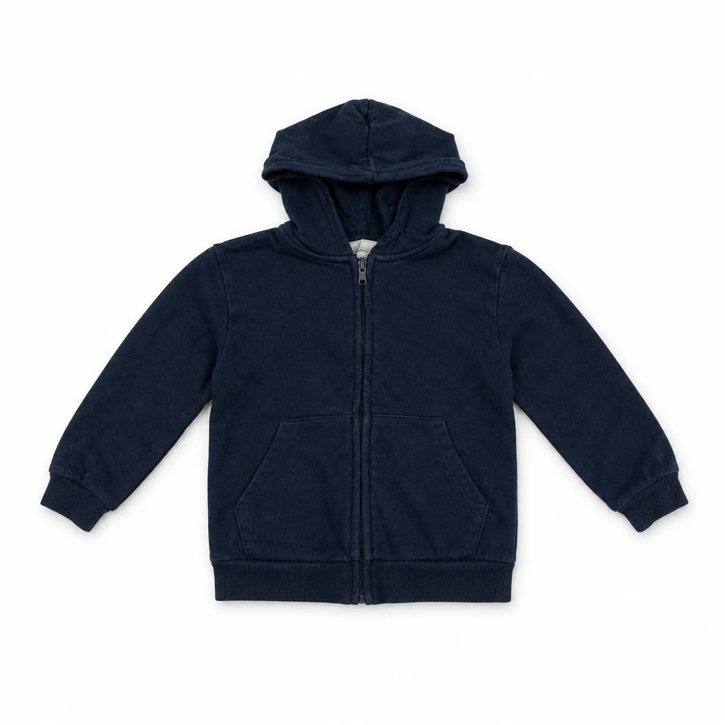 Munkjacka från H&M - Storlek 98/104 - Marinblå