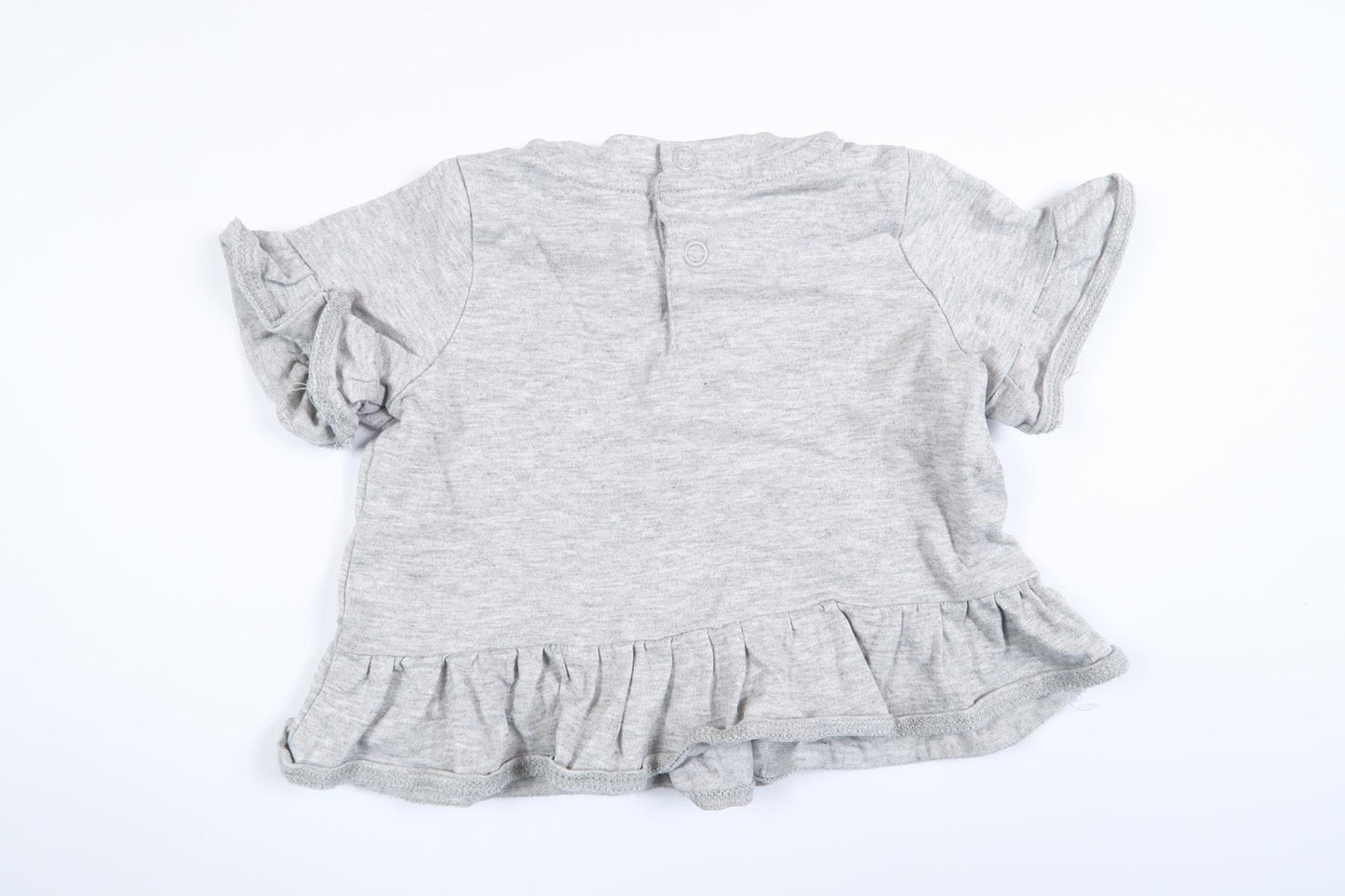 Grey short-sleeved shirt from H&M in size 56