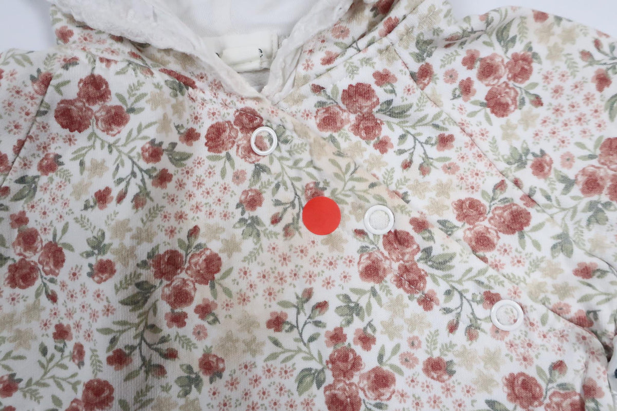 Floral jumpsuit from Newbie - Size 80 - White
