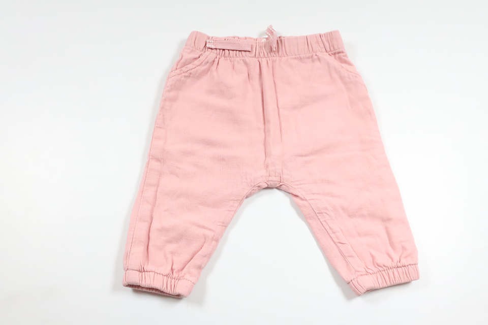 Lined trousers from H&M - Size 68 - Pink