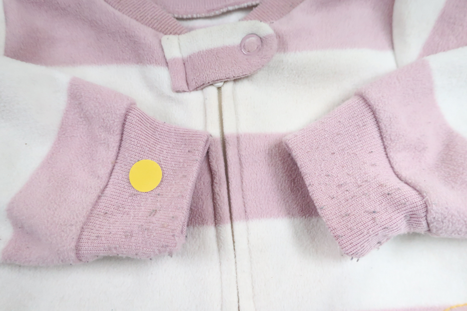 Fleece pajamas from Carter's - Size 62/68 - Purple