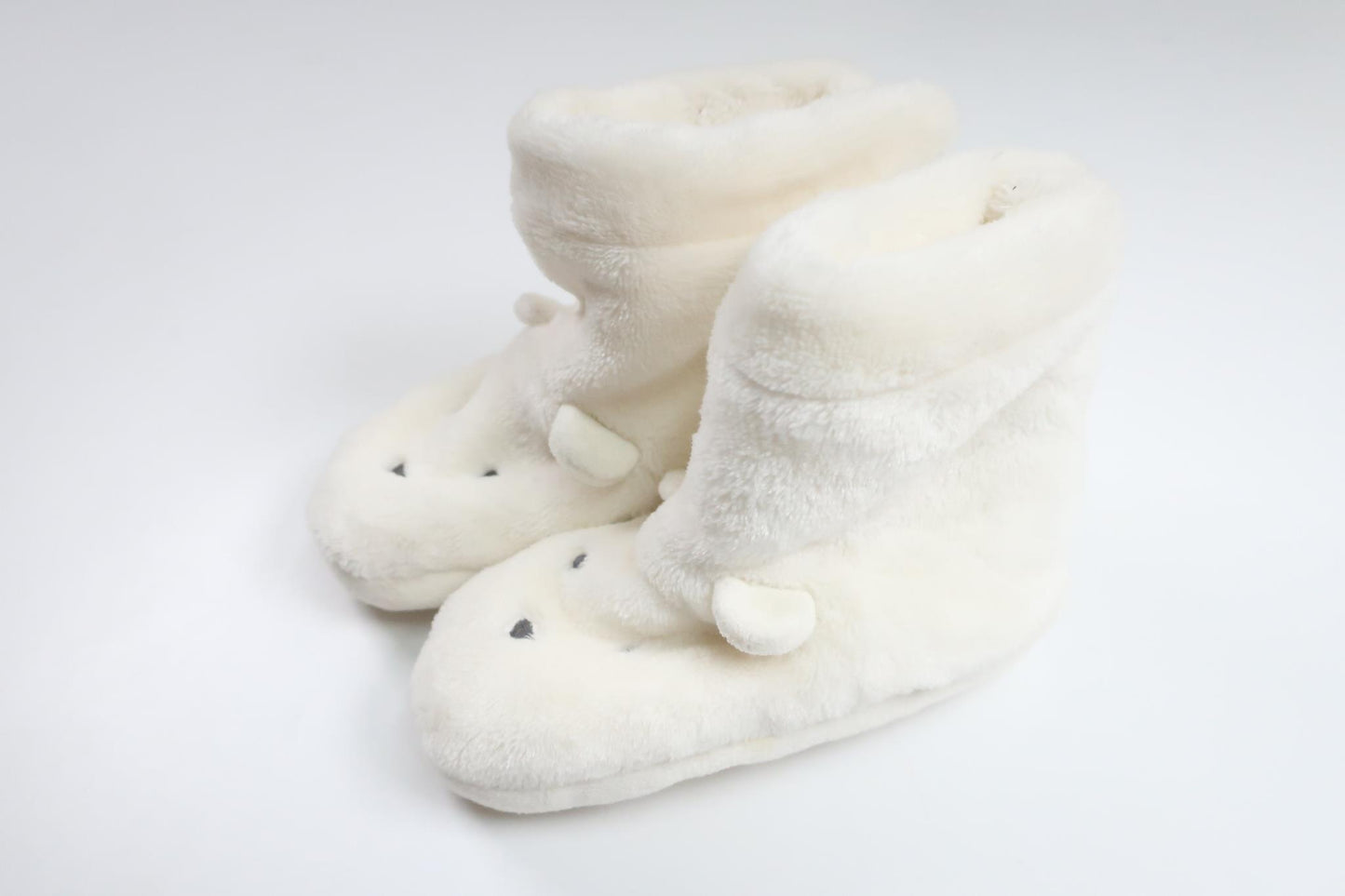 Fleece booties from H&M - Size 24/25 - White