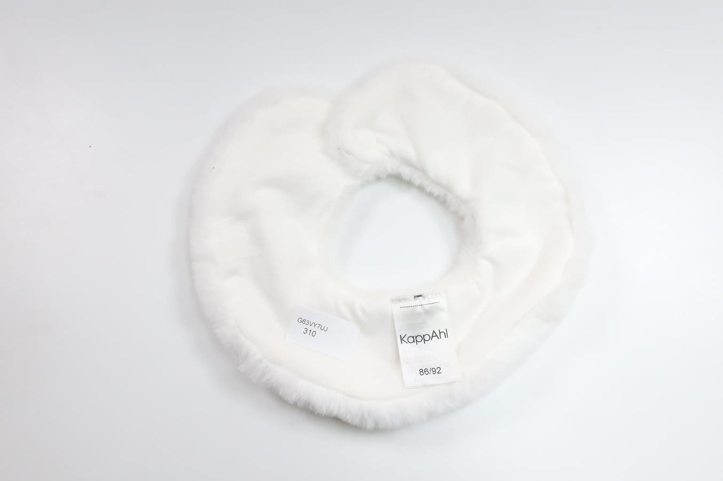 Fleece bib from Kappahl - Size 86/92 - White