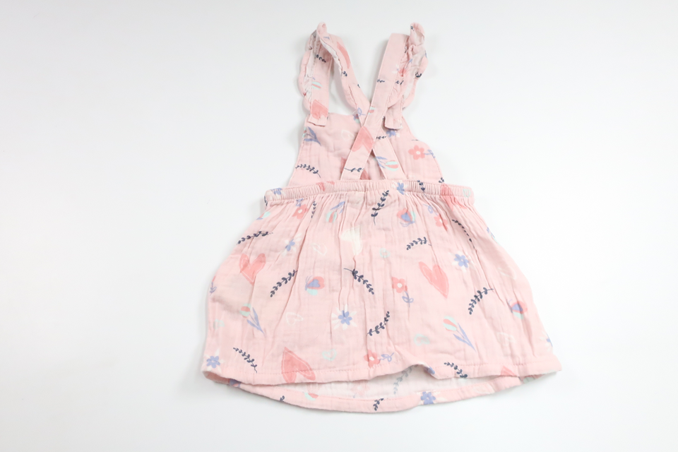 Suspender skirt from Lupilu - Size 74 - Pink