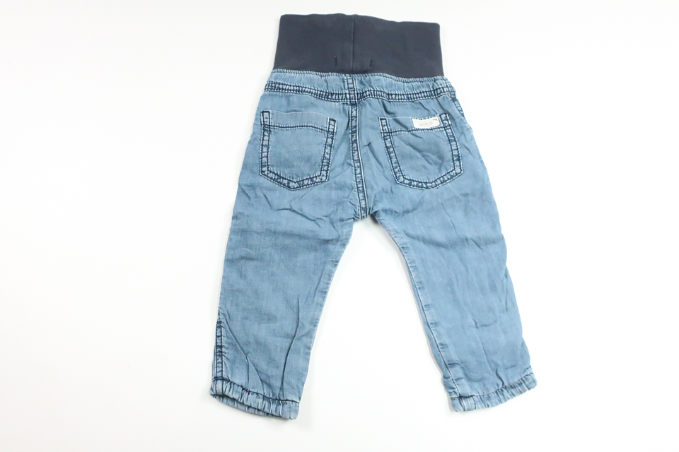 Lined pants from Newbie - Size 68 - Denim