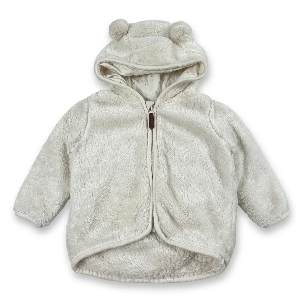 Munkjacka från H&M - Storlek 62 - Benvit