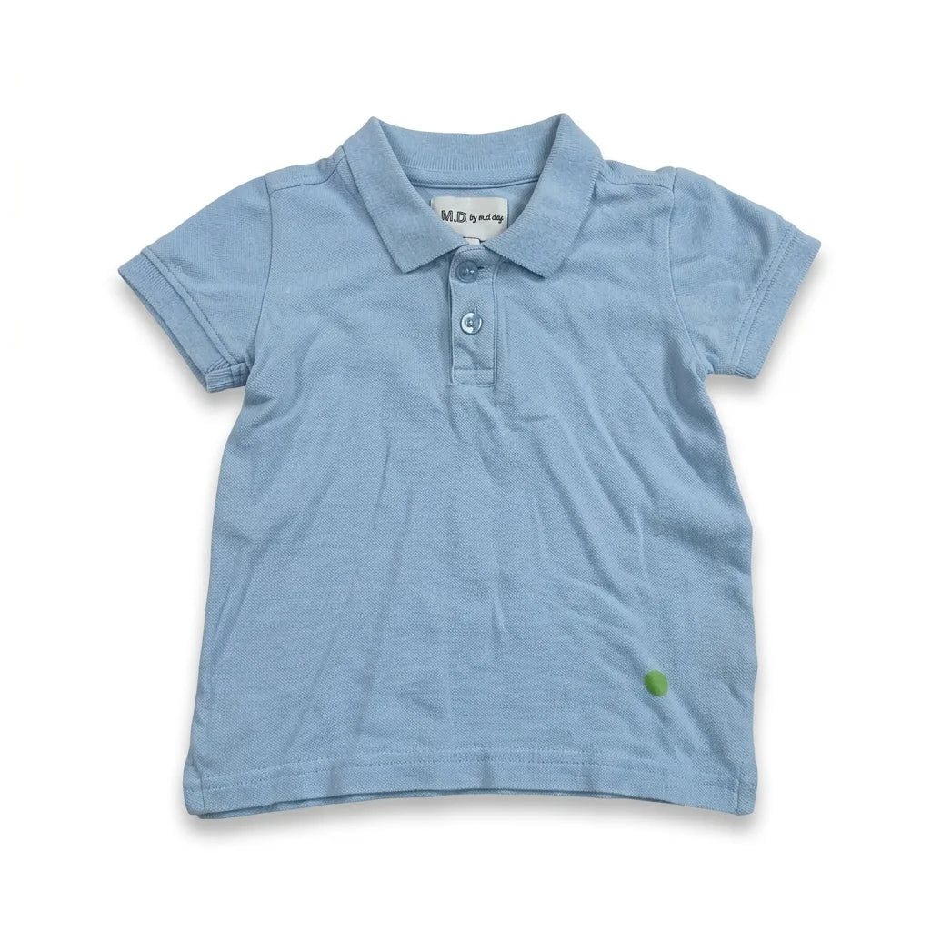 Pikétröja från Denim Day - Storlek 80 - Blå