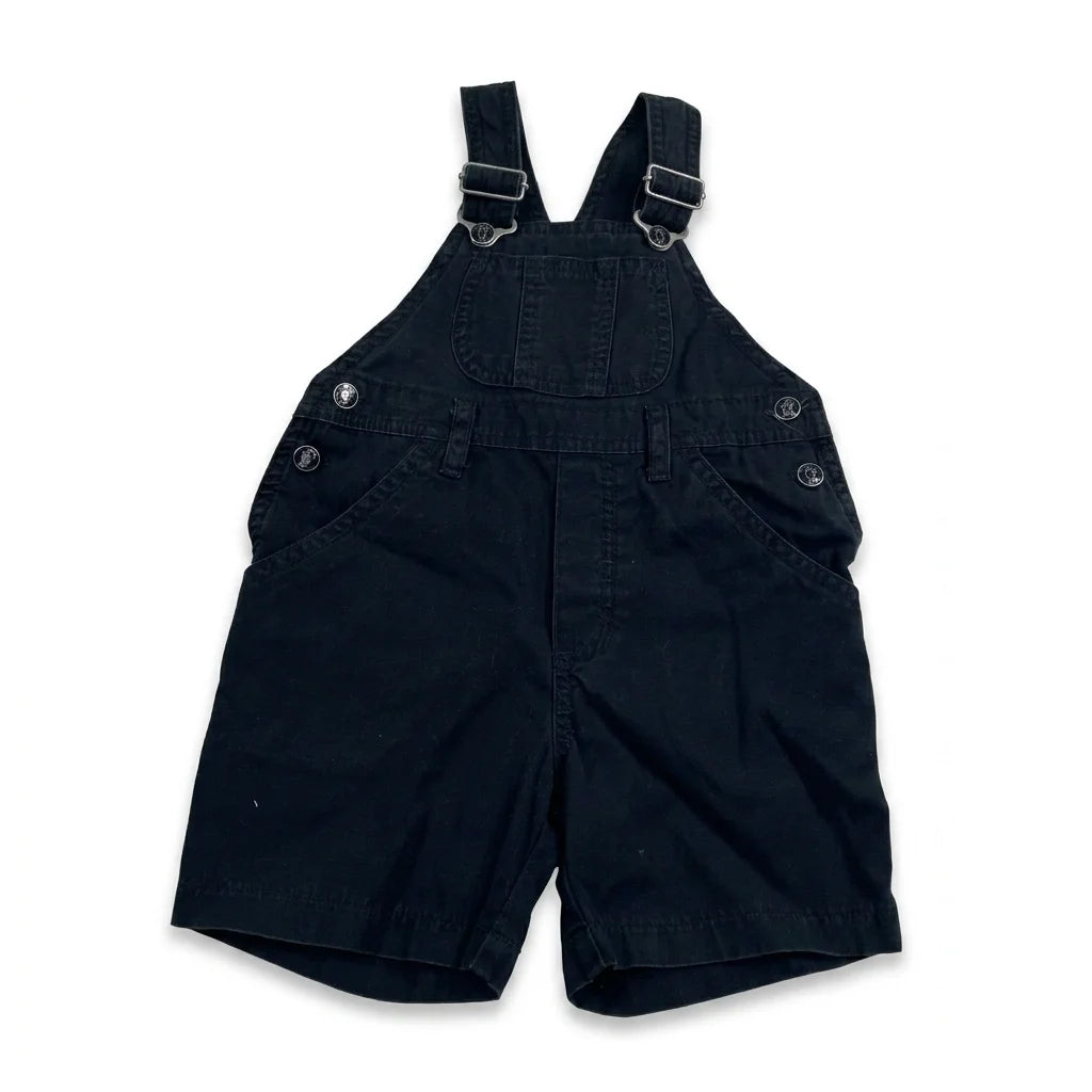Hängselbyxor från H&M - Storlek 74 - Svart