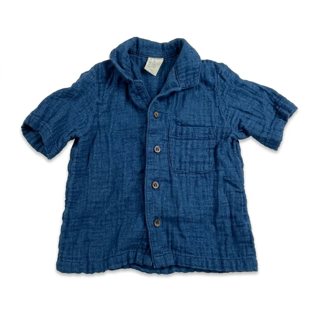 Skjorta från H&M - Storlek 80 - Blå