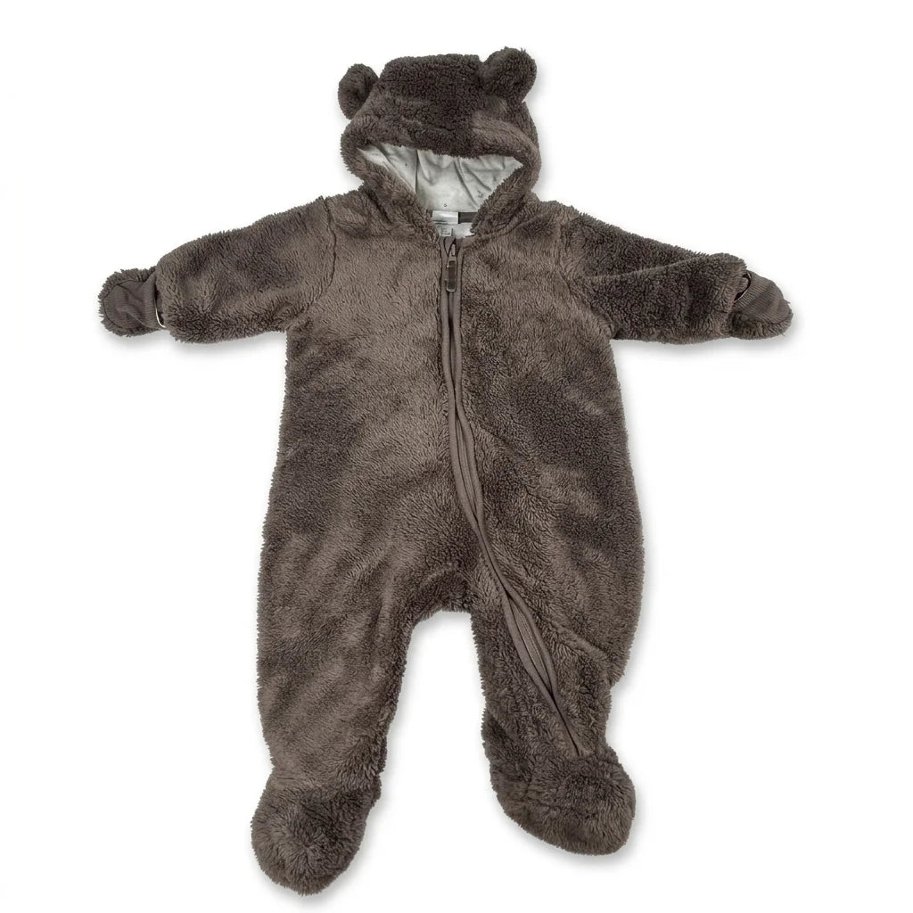 Teddy overall från H&M - Storlek 56 - Brun