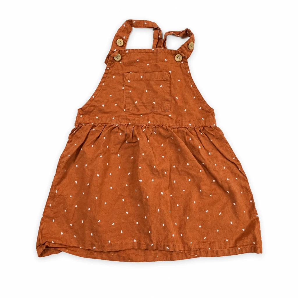Hängselklänning från H&M - Storlek 80 - Brun
