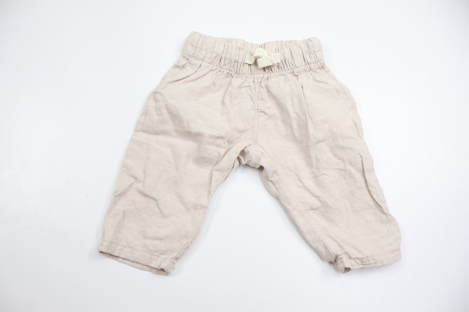 Byxor i linnemix från Lindex - Storlek 56 - Beige