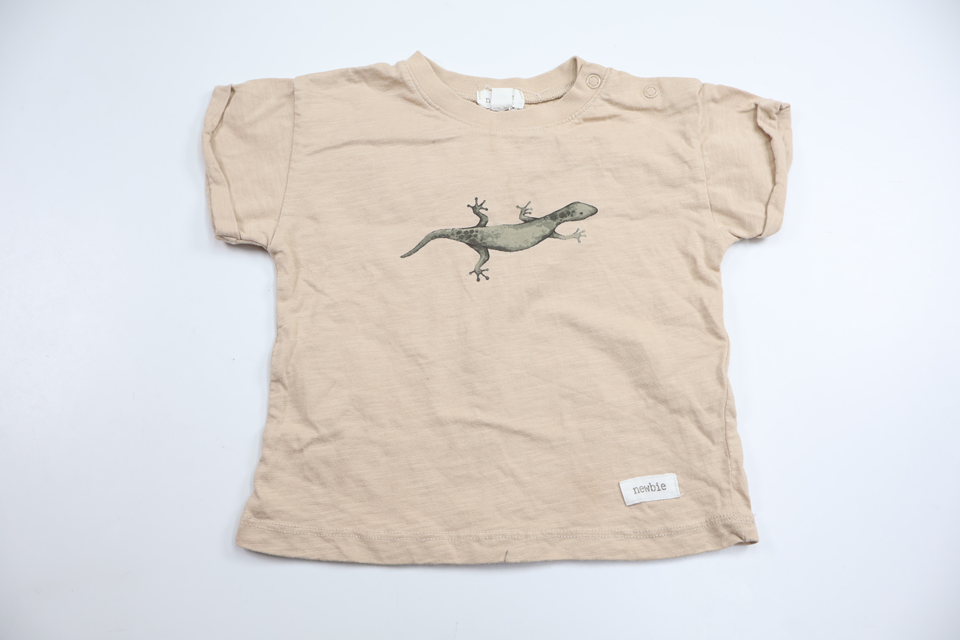 T-shirt från Newbie - Storlek 80 - Beige