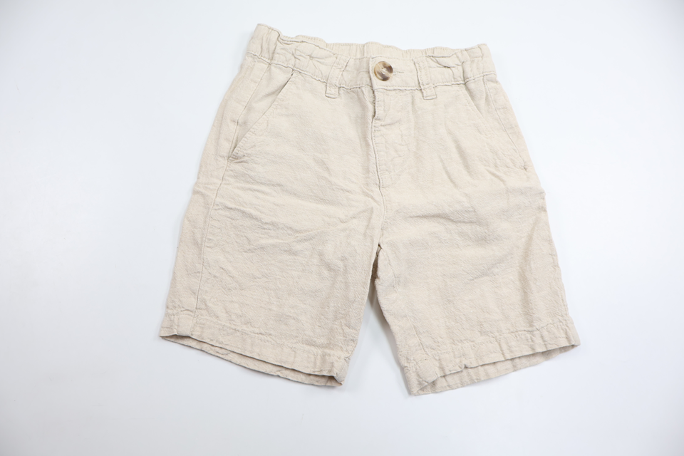 Shorts i linnemix från Kappahl - Storlek 128 - Beige