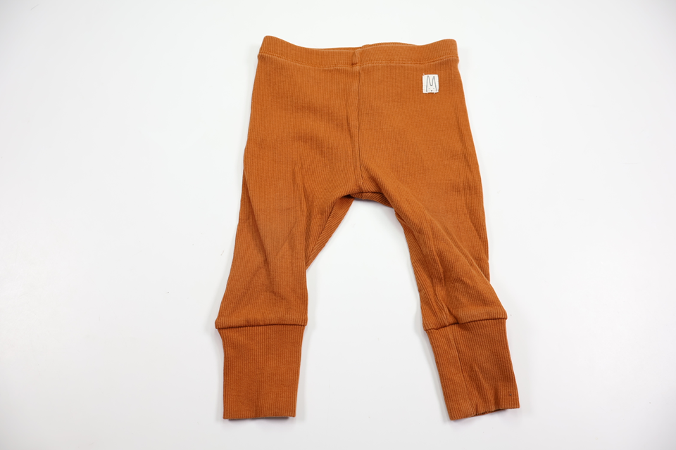 Ribbed trousers from Lindex - Size 68 - Brown