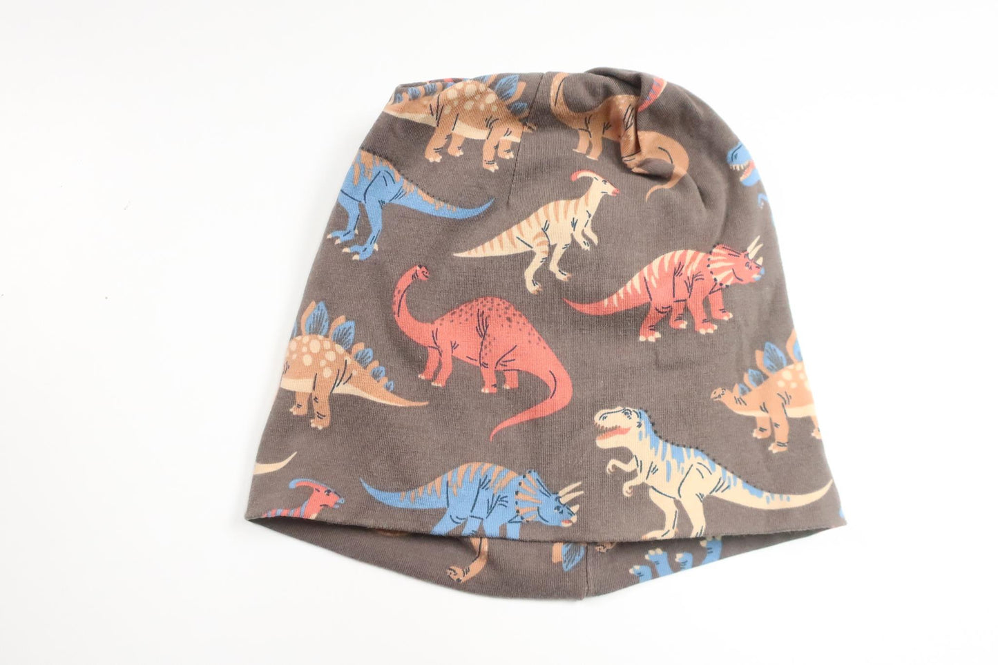 Hat with dinosaurs from Alana - Size 48/49 - Grey