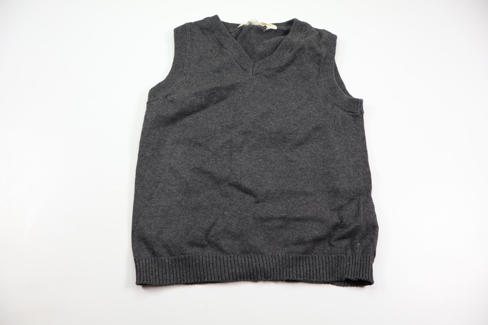 Knitted vest from H&M - Size 122/128 - Grey