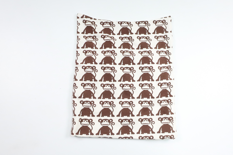 Hat with monkeys from Hemsytt - Size 86/92 - White