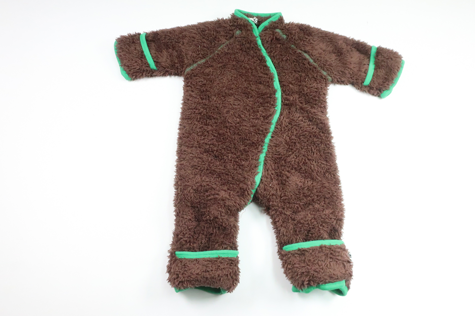 Fleece overalls from Pippi - Size 68 - Brown