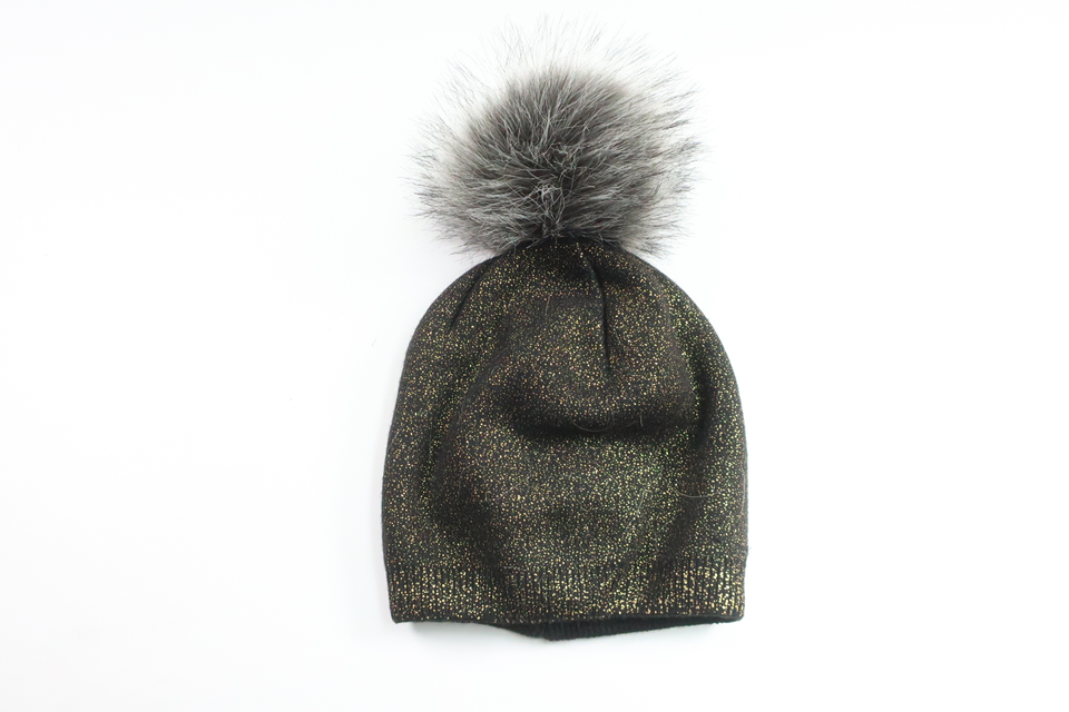Hat with tassel from Unknown - Size 98/104 - Black