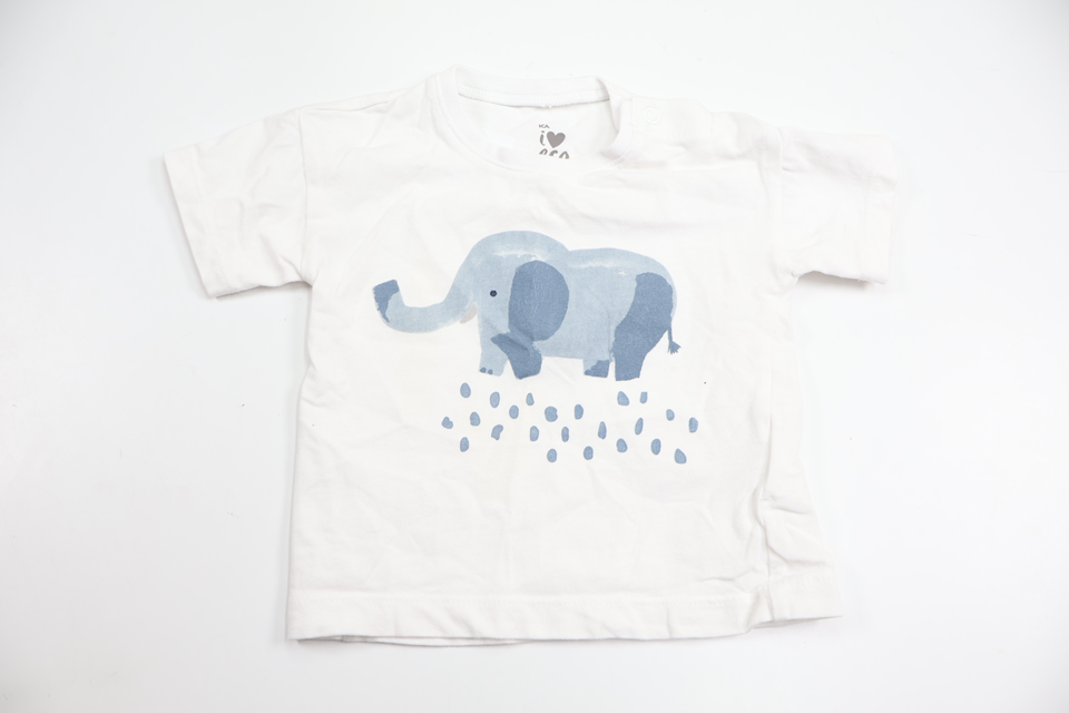 T-shirt från ICA I Love Eco - Storlek 74 - Vit