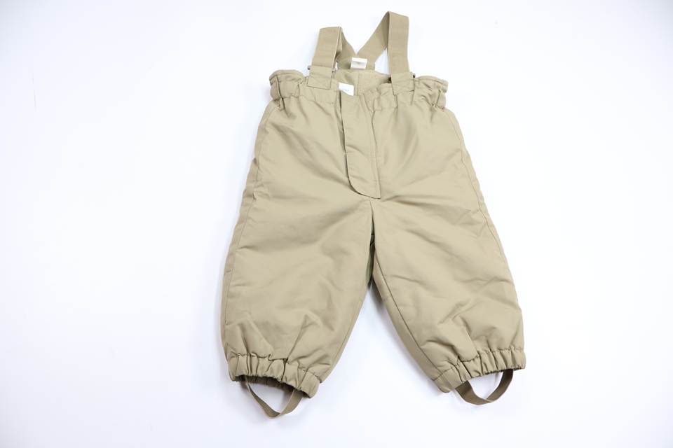 Fleecefodrade täckbyxor från H&M - Storlek 74 - Beige