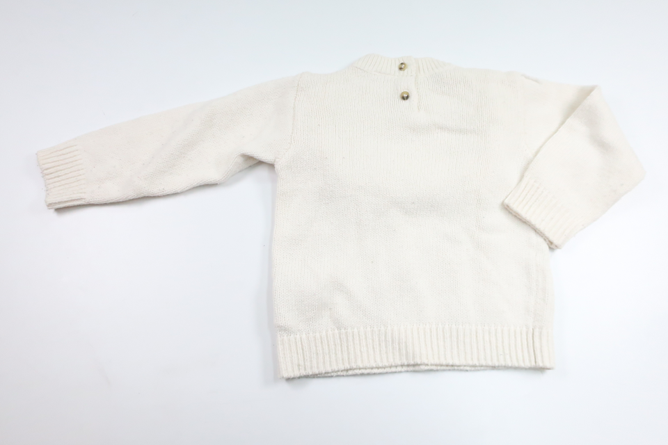 Knitted sweater from H&M - Size 86 - Off-white