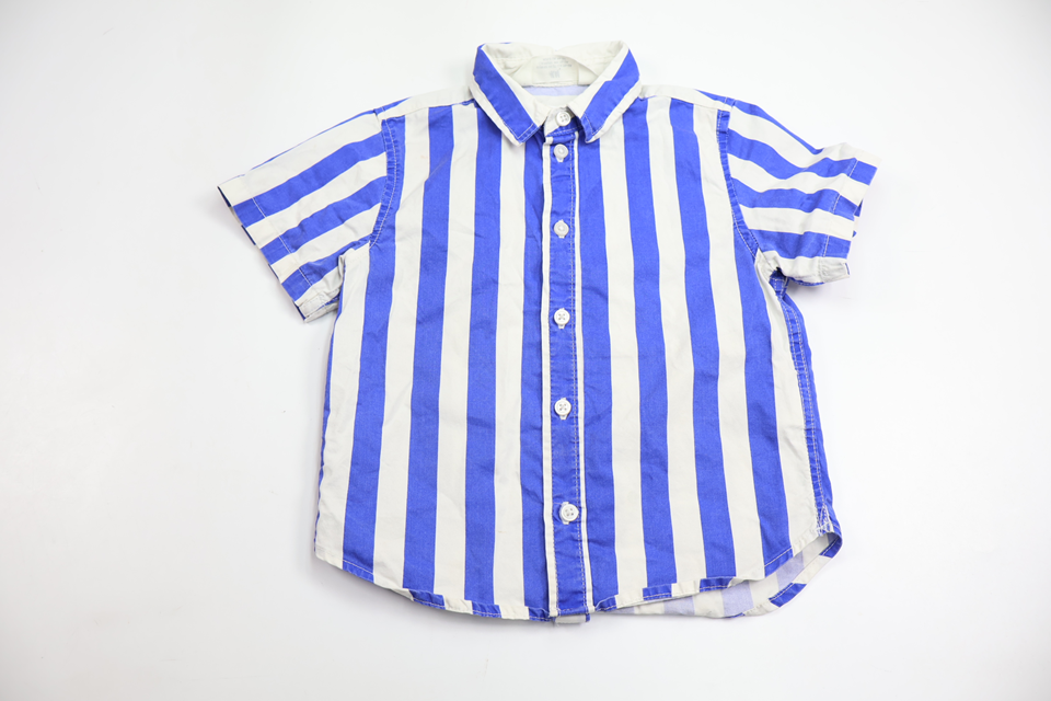 Randig skjorta från H&M - Storlek 92 - Blå