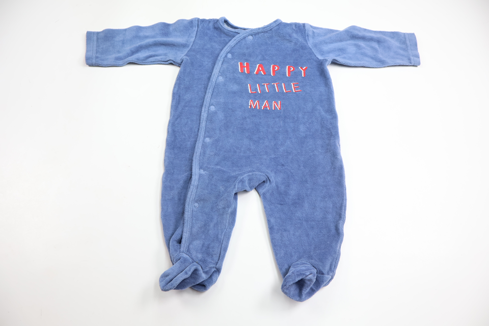 Pyjamas i fleece från Primark - Storlek 62 - Blå