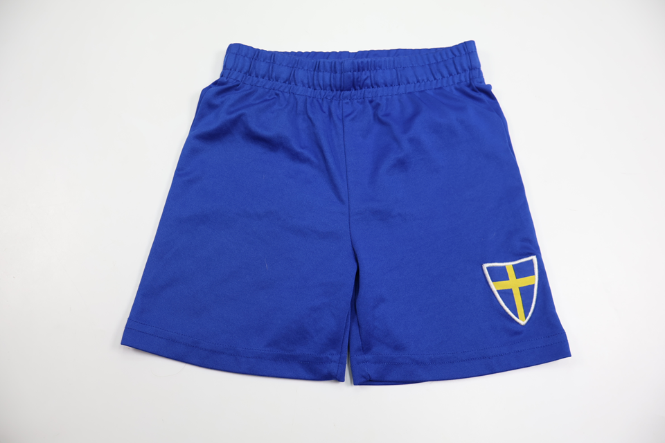 Fotbollsshorts från Okänt - Storlek 98/104 - Blå