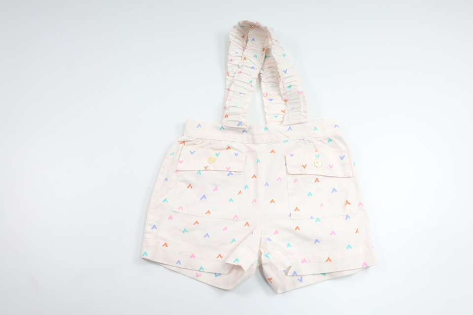 Suspender shorts from Unknown - Size 92/98 - Off-white