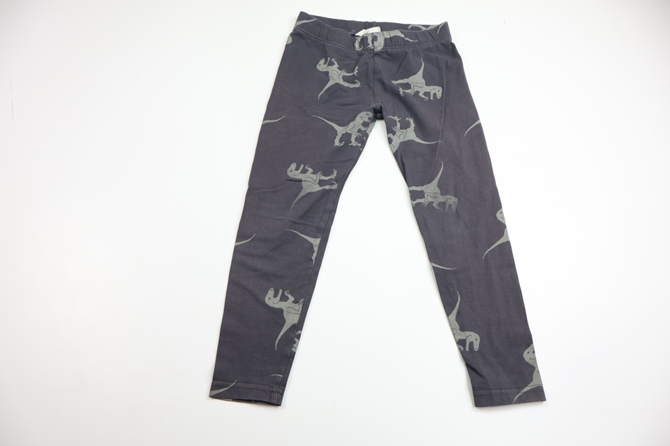 Leggings med dinosaurier från H&M - Storlek 110 - Grå
