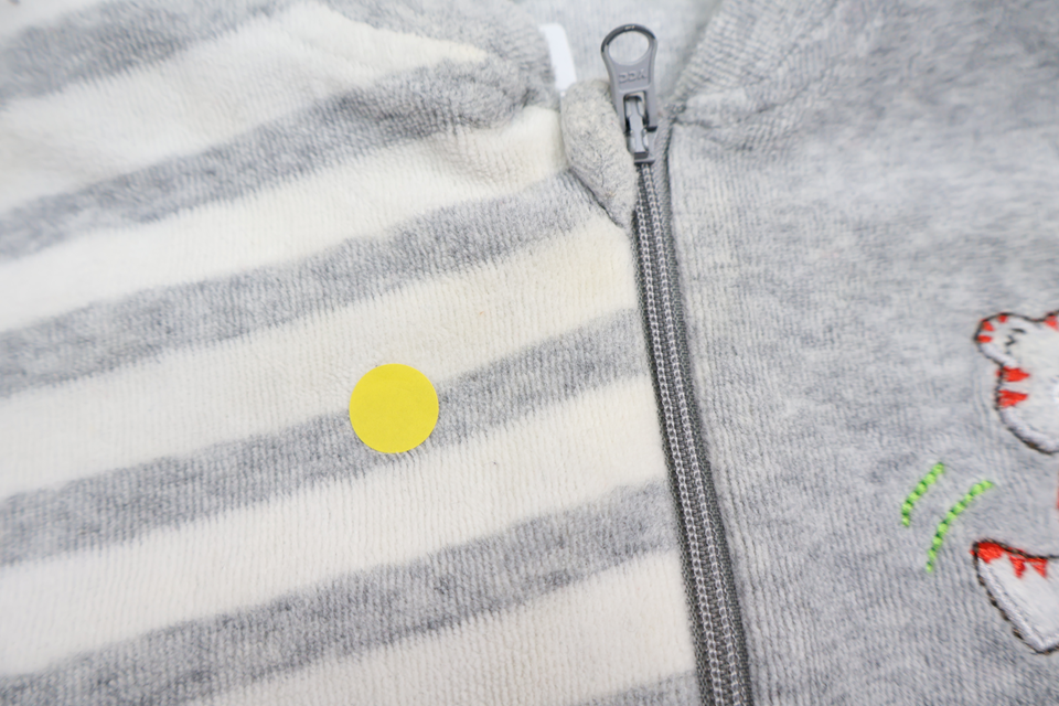 Pyjamas i fleece från Impidimpi - Storlek 74/80 - Grå