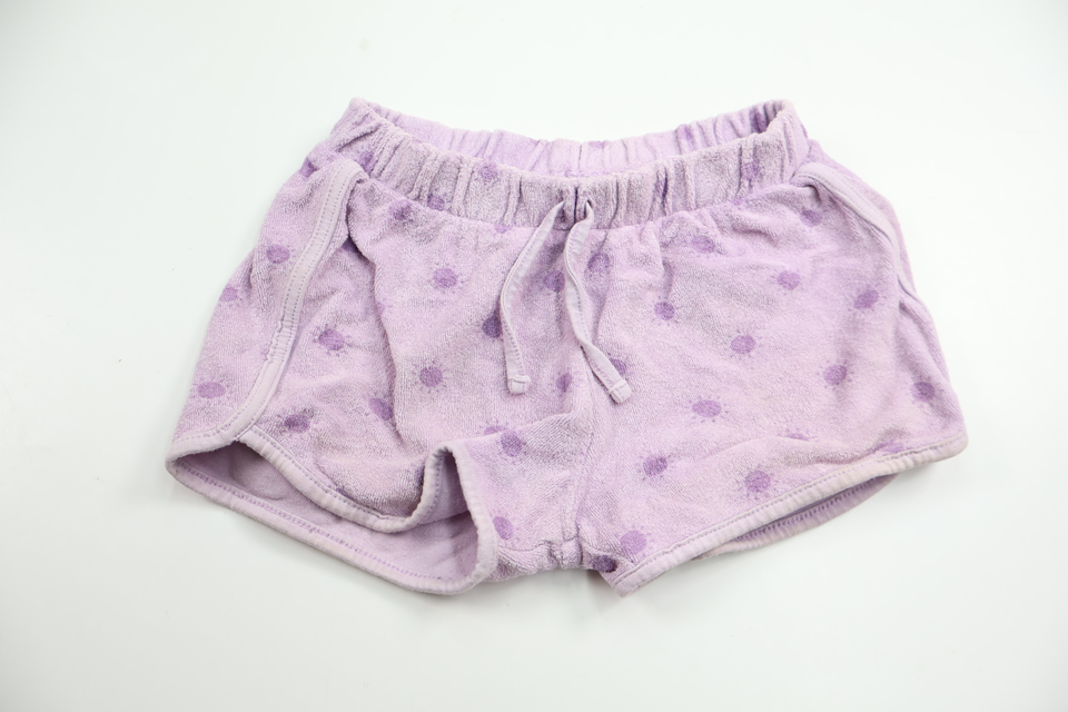 Shorts i frotté från Primark - Storlek 104 - Lila