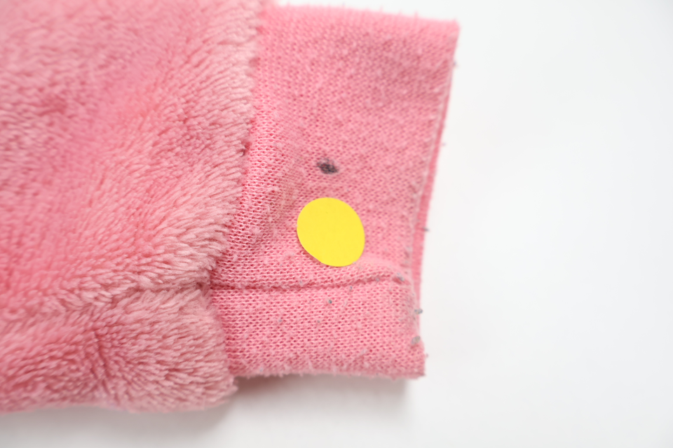 Girls' fleece sweater - Size 98 - Pink