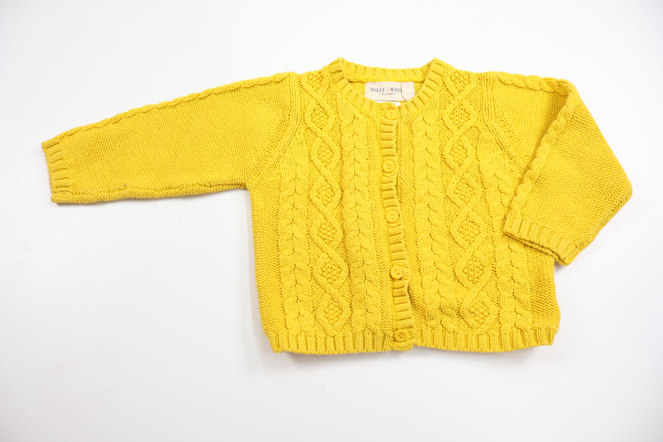 Knitted cardigan from Holly & Whyte - Size 80 - Yellow