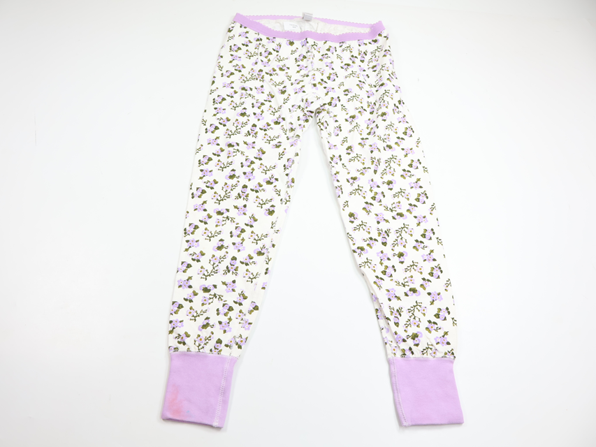Blommiga pyjamasbyxor från Cinema - Storlek 146/152 - Vit