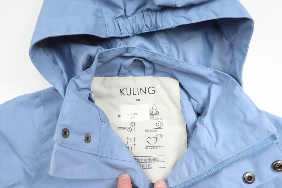 Shell jacket from Kuling - Size 80 - Blue