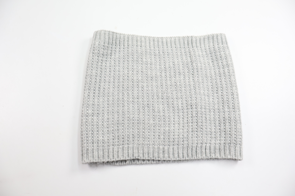 Stickad halskrage från H&M - Storlek One size - Grå