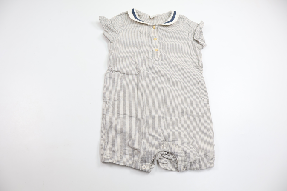 Sjömansinspirerad jumpsuit från Lindex - Storlek 86 - Blå