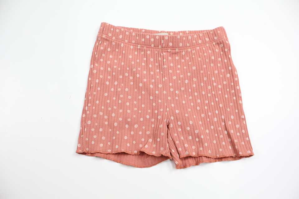 Ribbade prickiga shorts från Amy & Lucy - Storlek 110/116 - Rosa