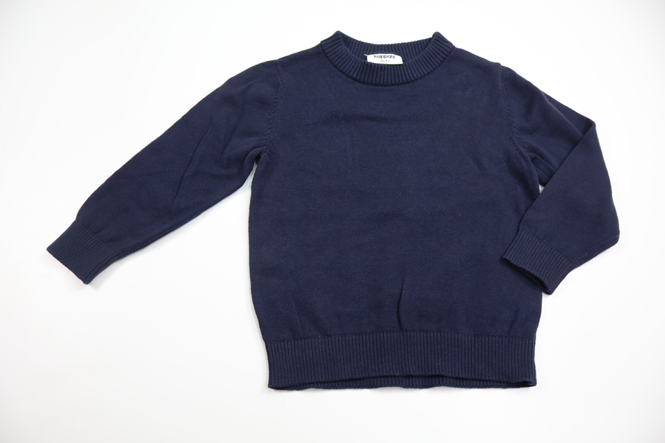 Stickad tröja från Kappahl - Storlek 86/92 - Marinblå