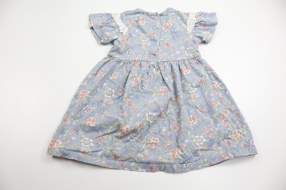 Floral dress from Newbie - Size 98 - Blue