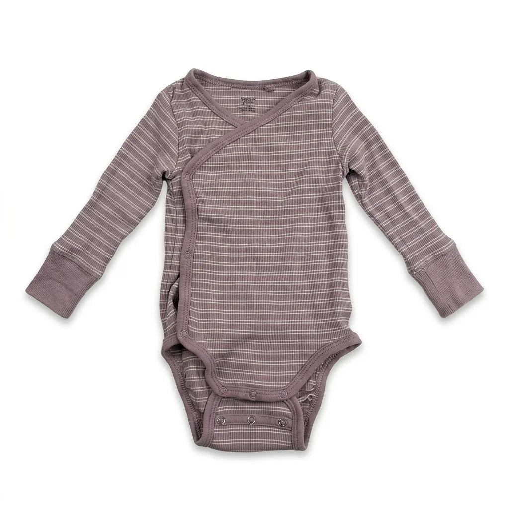 Randig body från Lindex - Storlek 62 - Lila
