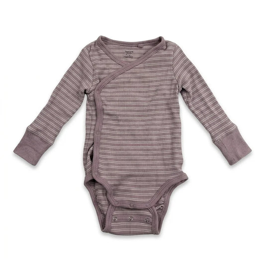 Randig body från Lindex - Storlek 62 - Lila