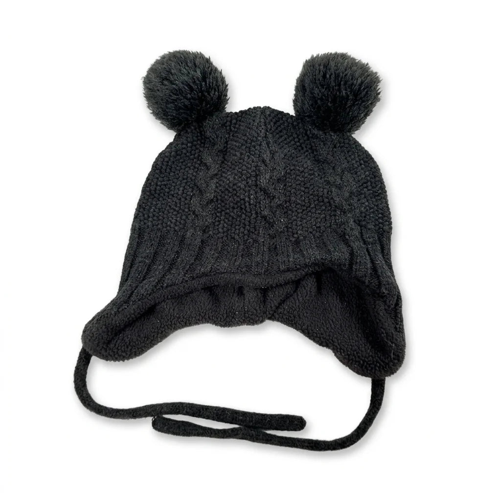 Mössa från H&M - Storlek 50/56 - Svart
