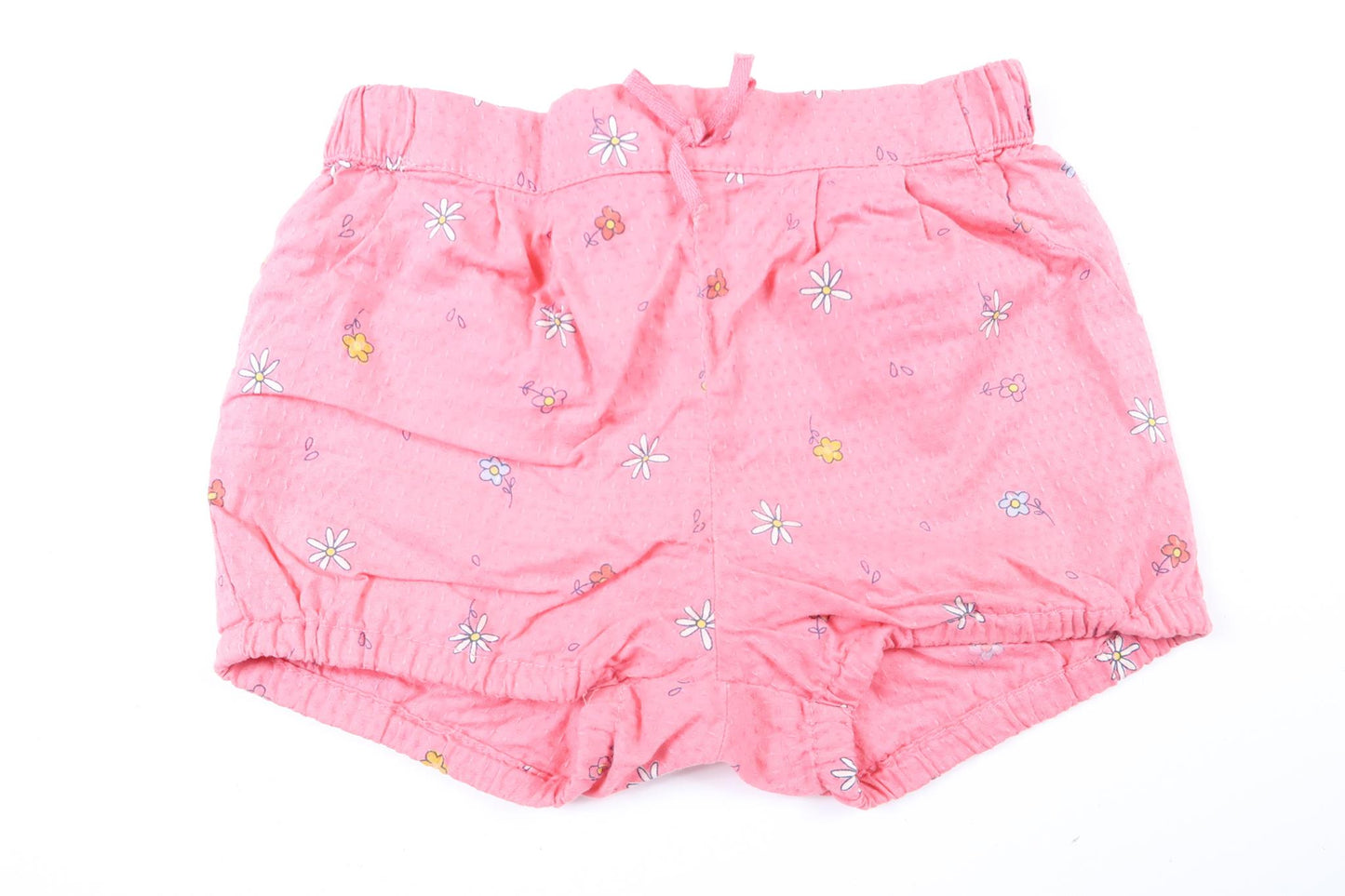 Pink floral shorts from H&M in size 80