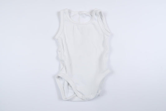 White linen bodysuit in size 50/56