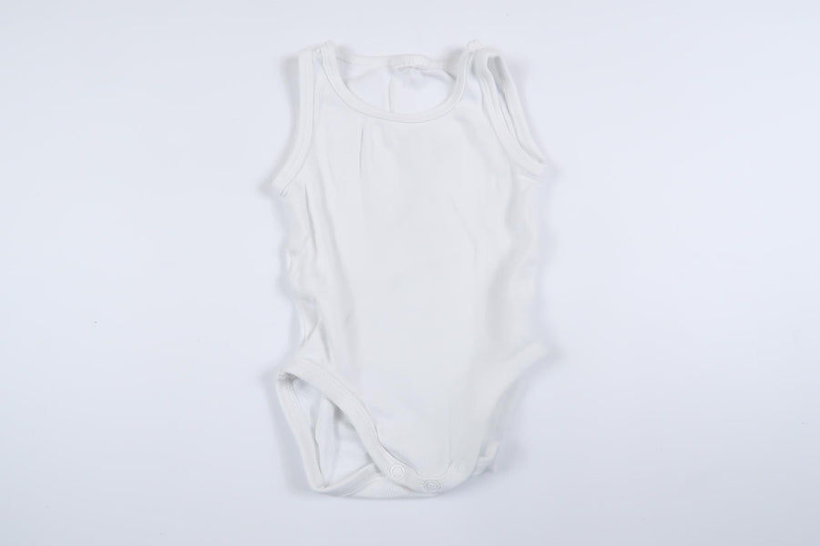 White linen bodysuit in size 50/56