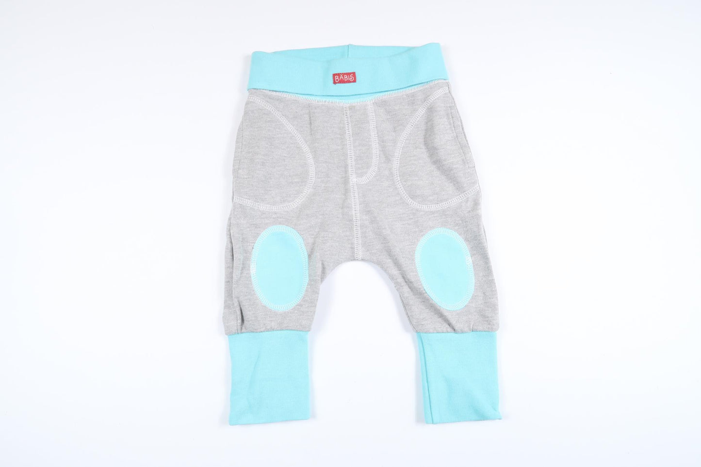 Gray and blue sweatpants from Bäbis in size 56